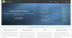 Desktop Screenshot of compramipiace.net